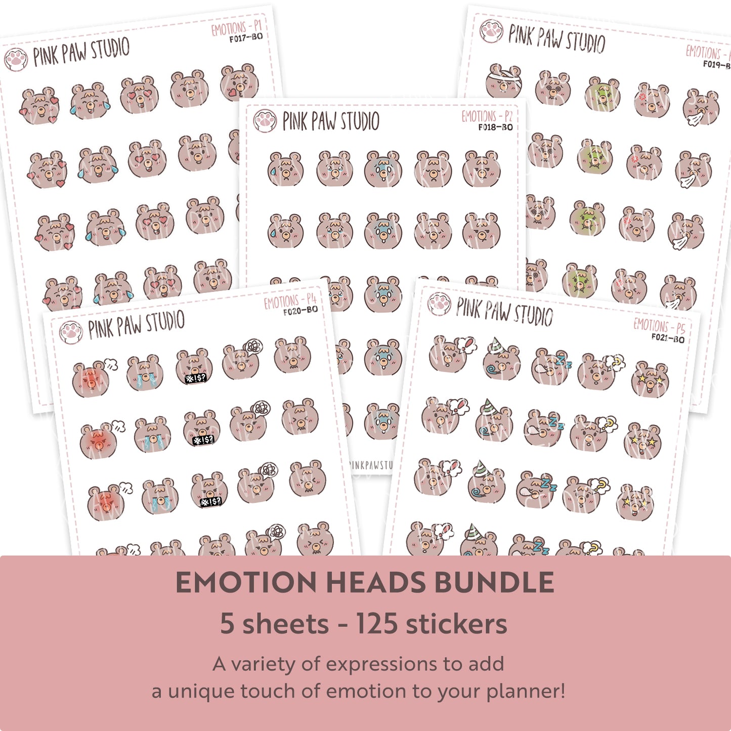 Emotion Heads - Bo BUNDLE