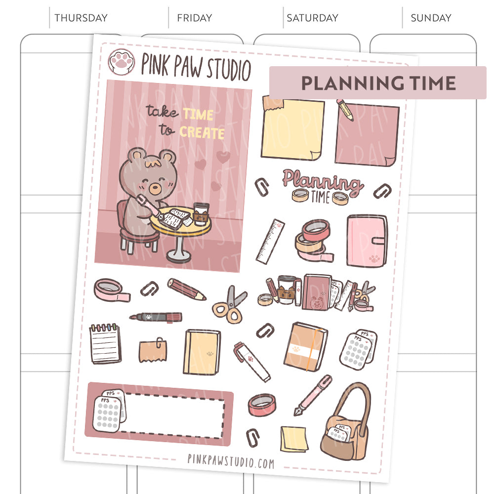 Planning Time deco - Bo