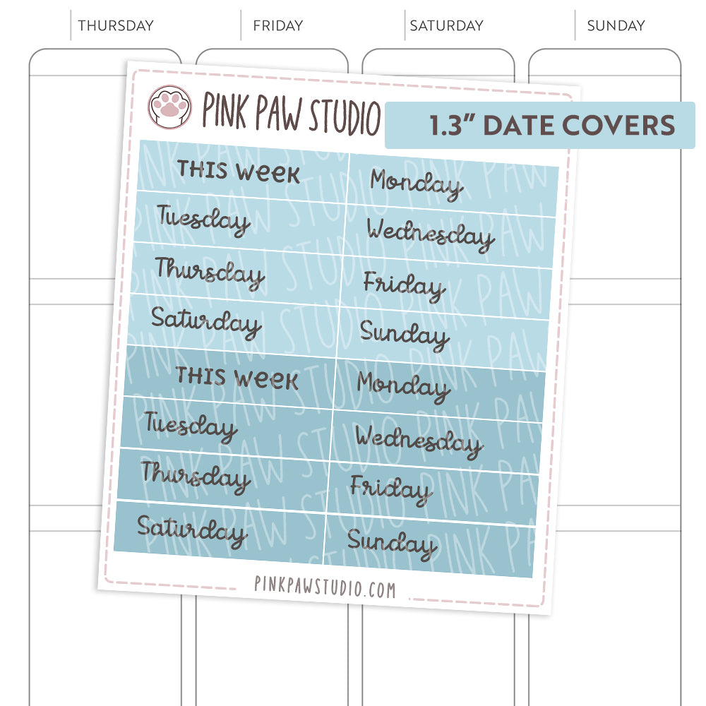 Date Covers - Bonnie (1.3" & 1.5")