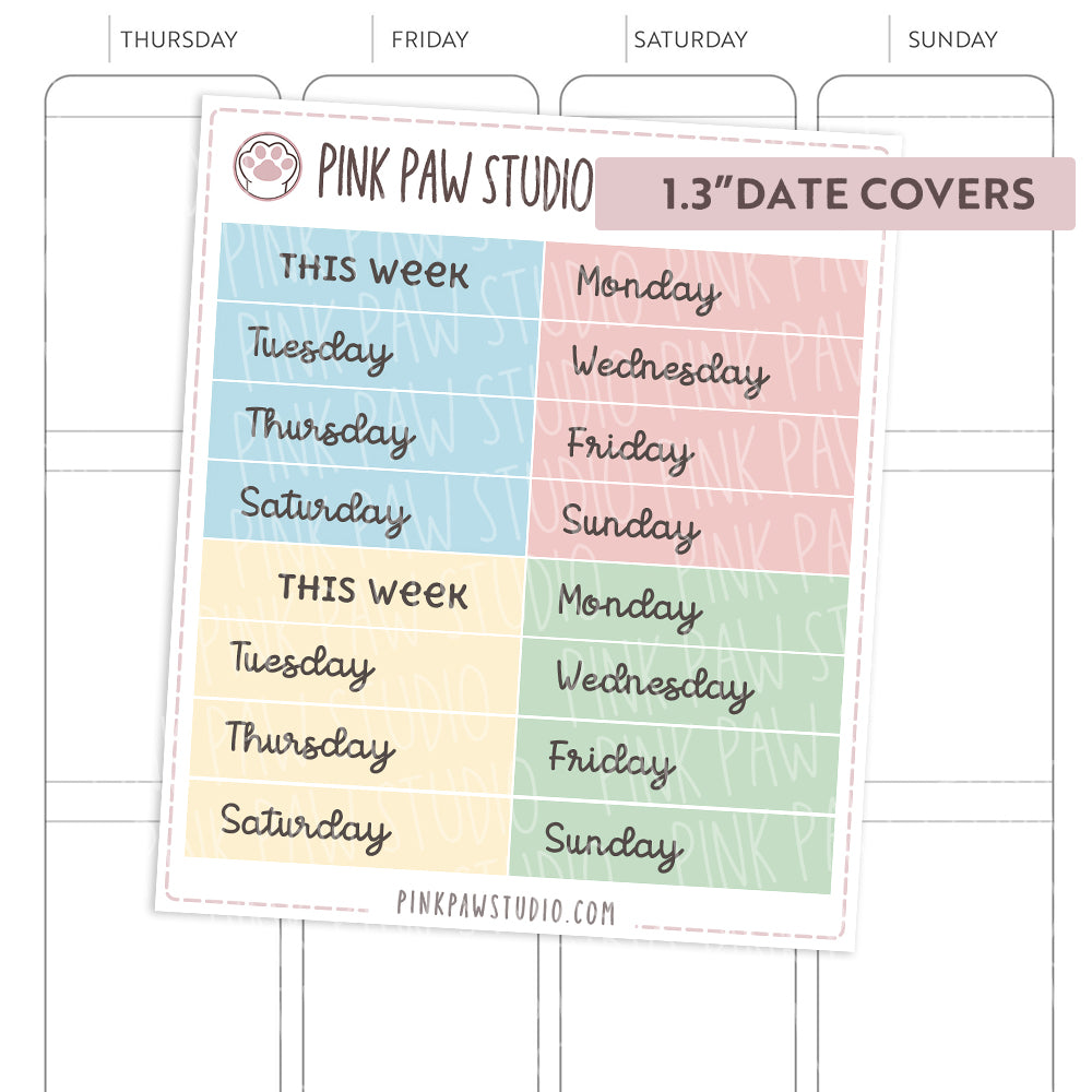Date Covers - Sakura (1.3" & 1.5")