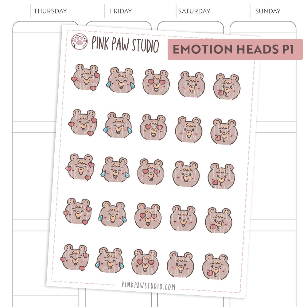 Emotion Heads - Bo P1