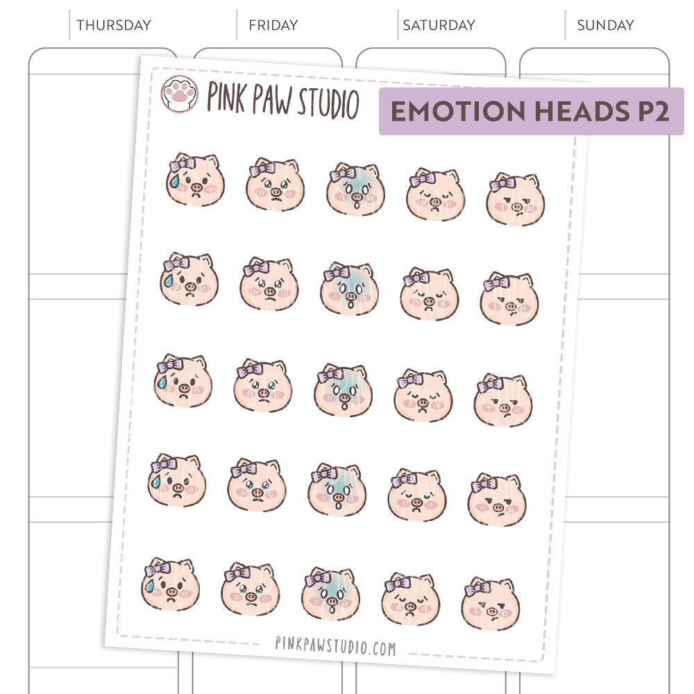 Emotion Heads - Peggy BUNDLE