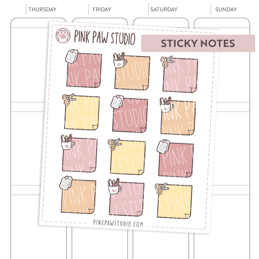 Sticky Notes - Planning Time