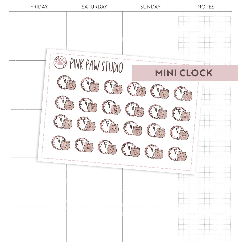 Mini clock Icon - Bo