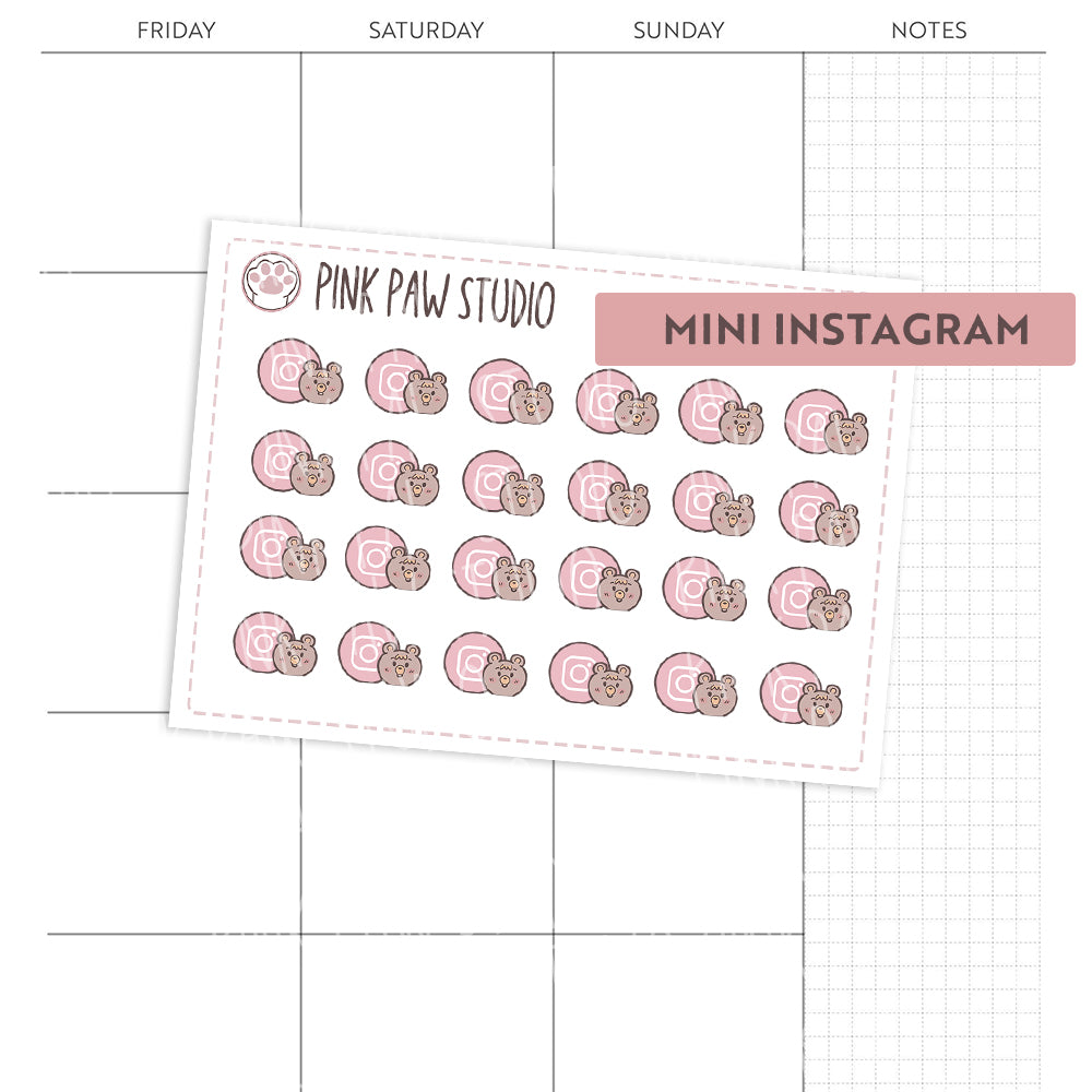 Mini Instagram Icon - Bo