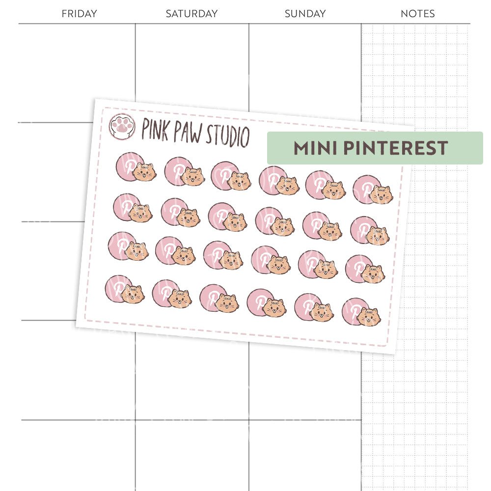 Mini Pinterest Icon - Kato