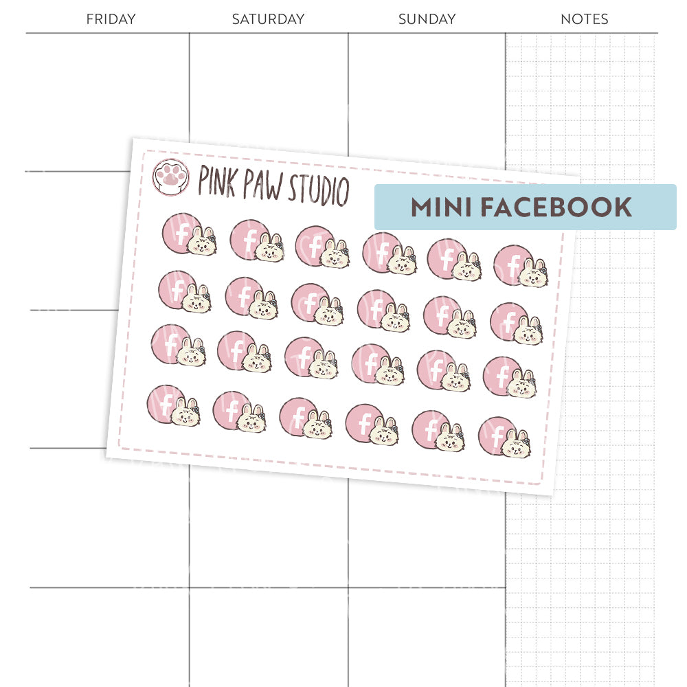 Mini Facebook Icon - Bonnie