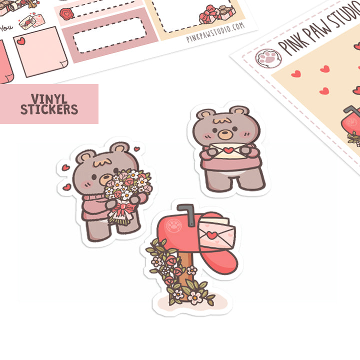 Vinyl Stickers February pack