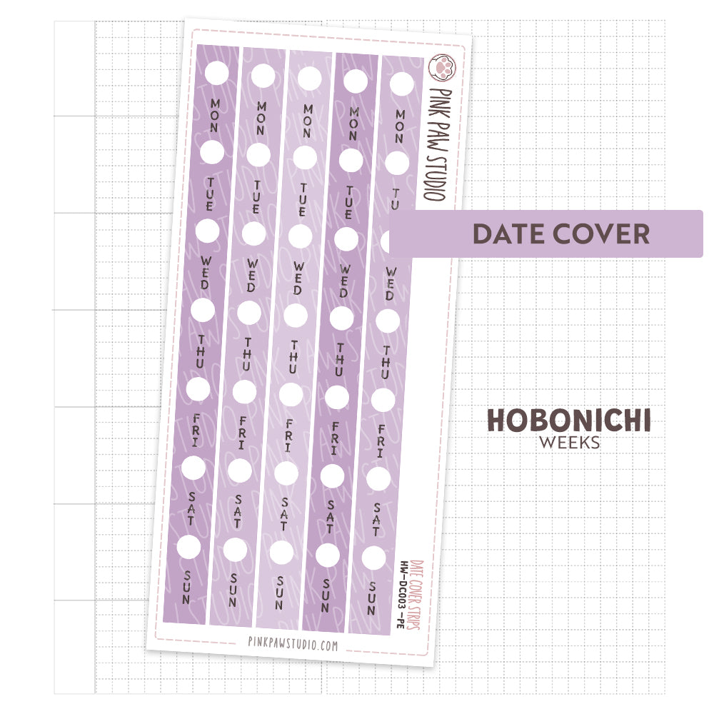 Date Covers - Peggy
