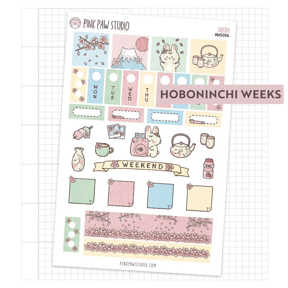 Hobonichi Weeks - Sakura