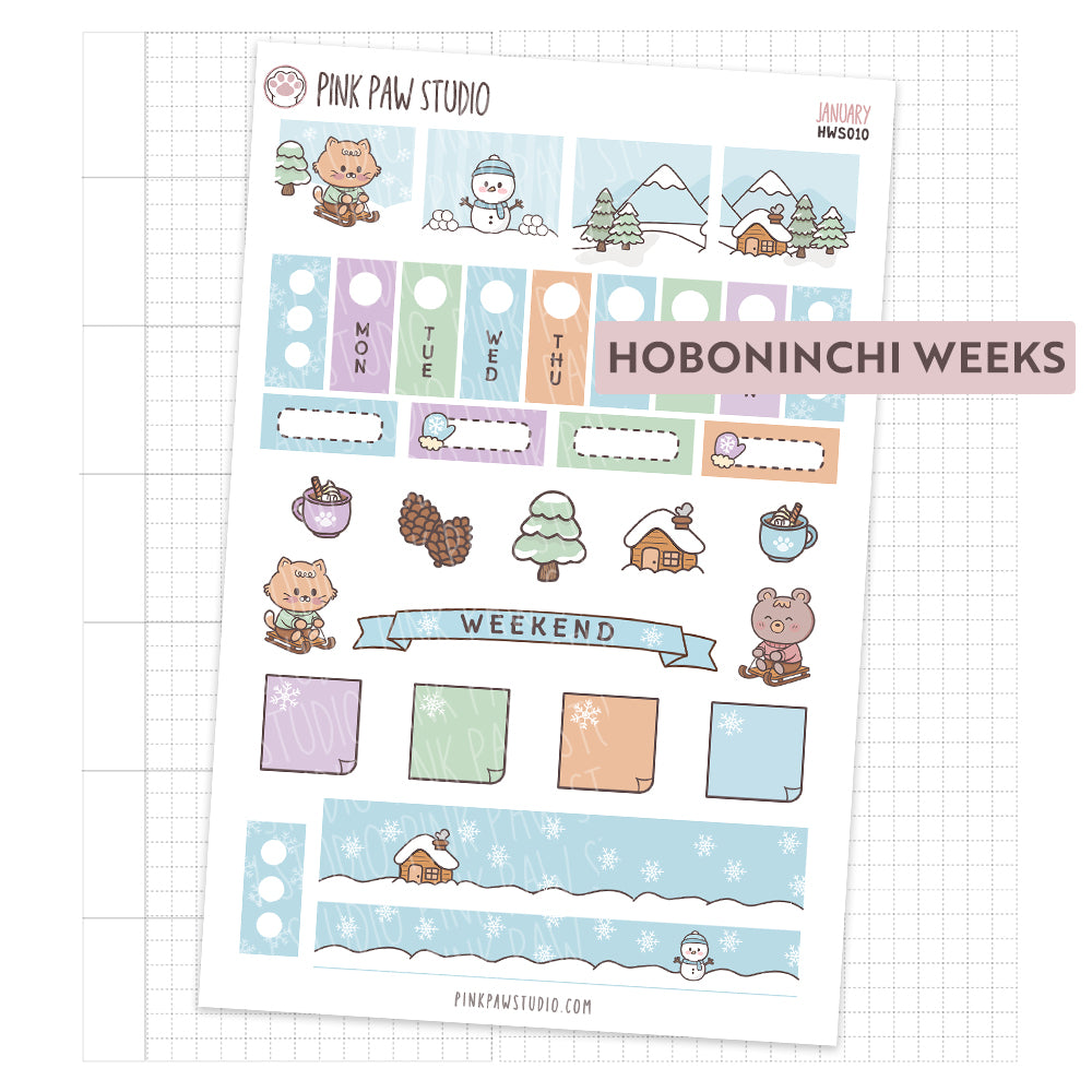 Hobonichi Weeks - January