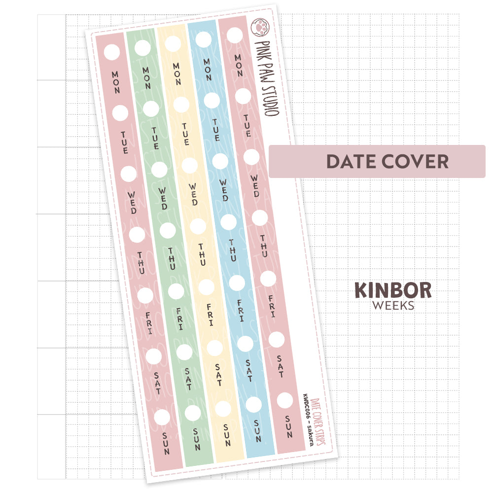 Kinbor Date Covers - Sakura
