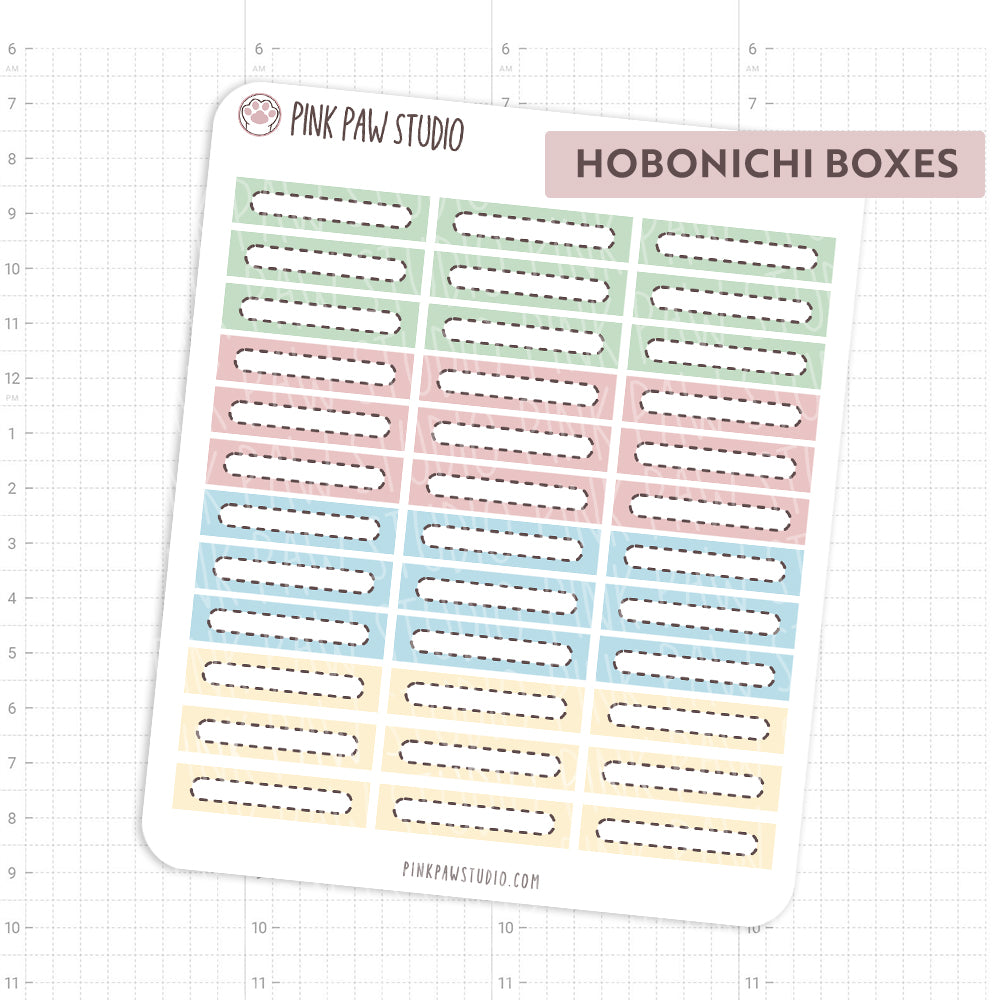 Hobonichi Cousin boxes - Sakura