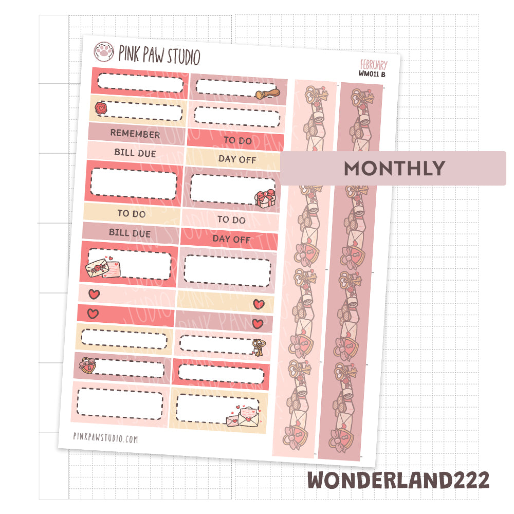 Wonderland222 Monthly- February