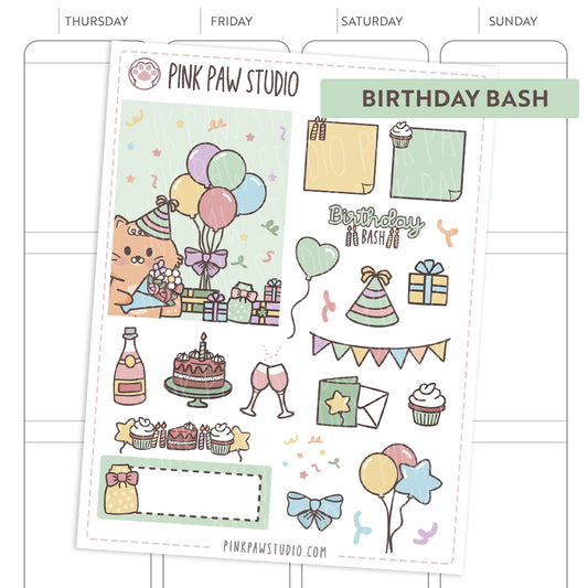 Birthday Bash deco - Kato