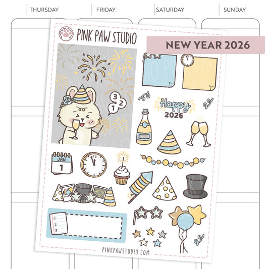 New Year 2026 deco - Bonnie