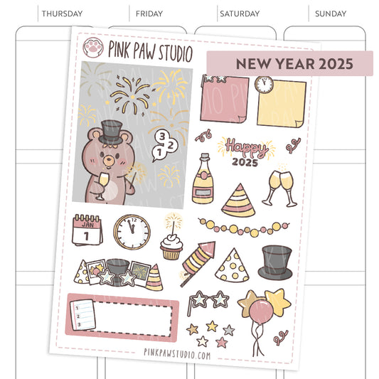 New Year 2025 deco - Bo
