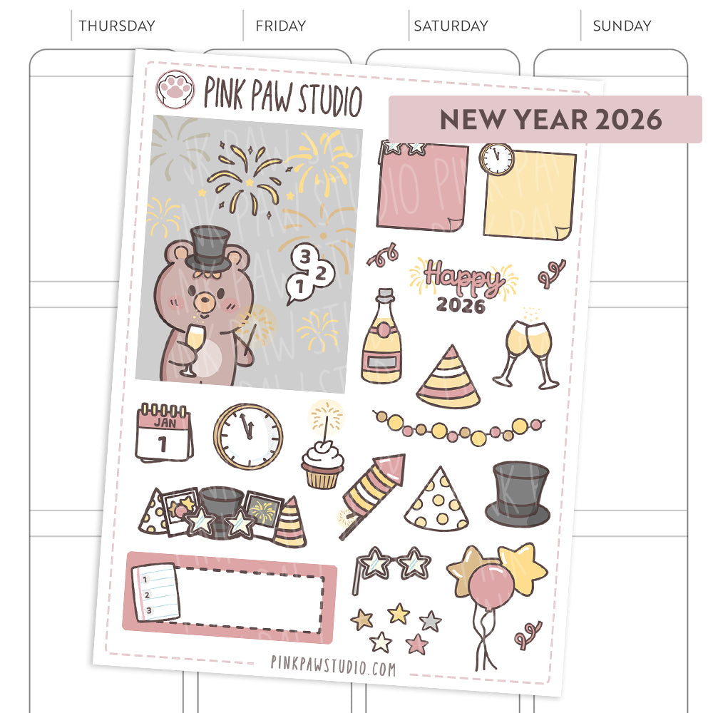 New Year 2026 deco - Bo