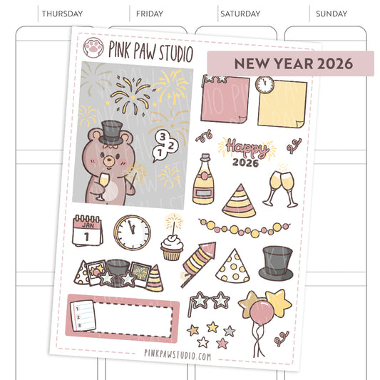 New Year 2026 deco - Bo