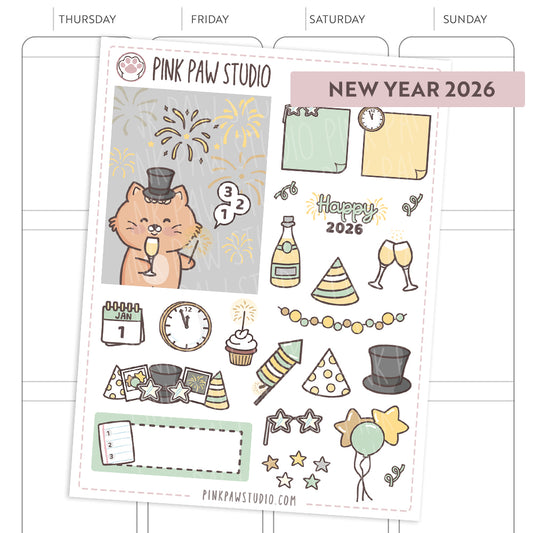 New Year 2026 deco - Kato