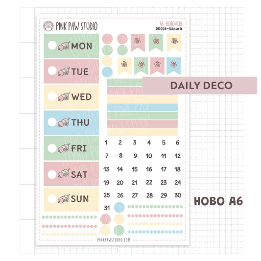 Daily Deco stickers - Sakura
