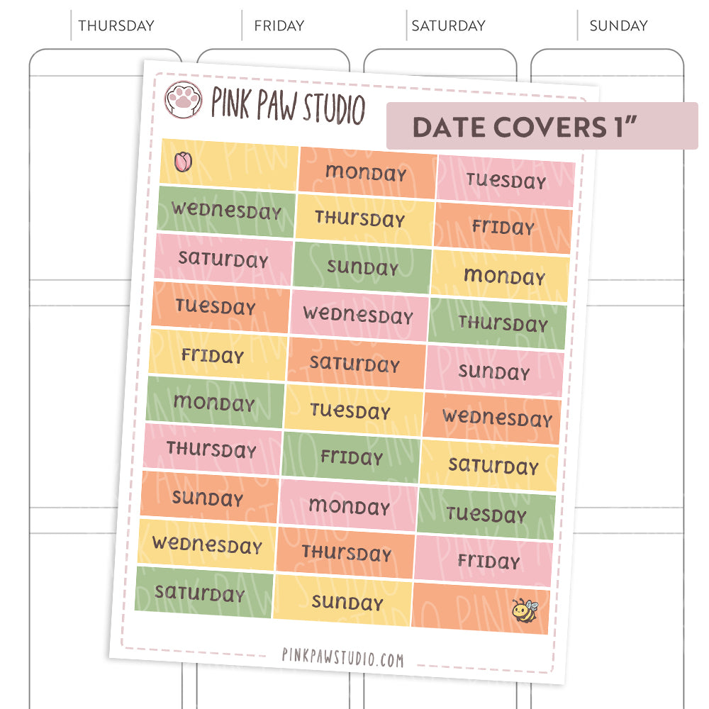 Date Covers 1" - May