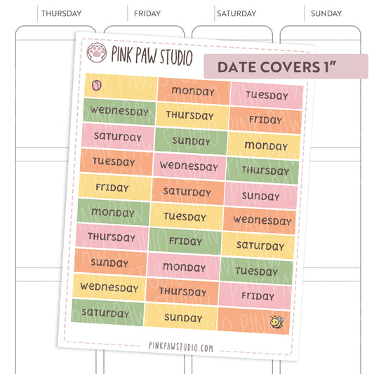 Date Covers 1" - May