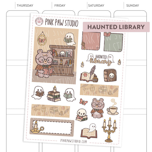 Haunted Library deco - Bo