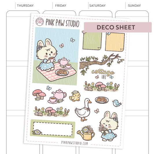 Deco sheet Bonnie - March