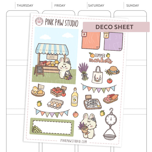 Deco sheet Peggy- June