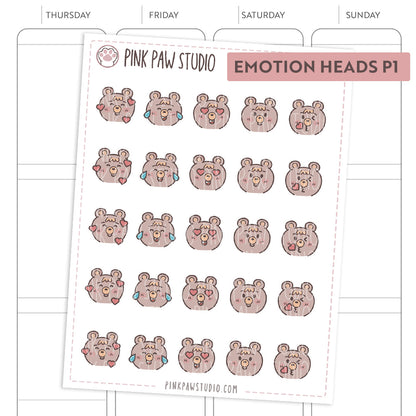 Emotion Heads - Bo P1