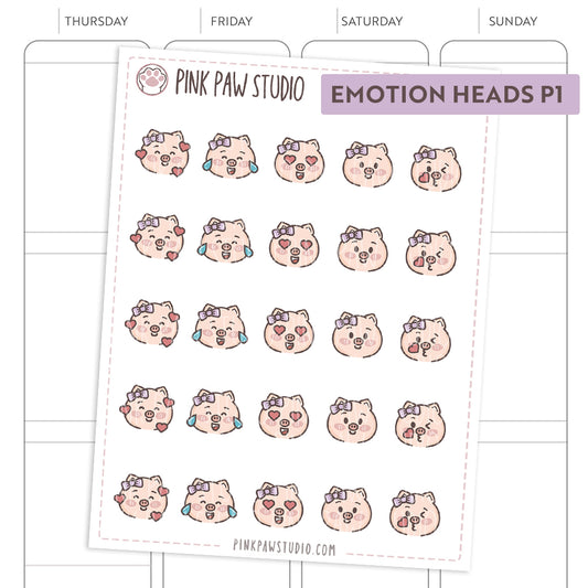 Emotion Heads - Peggy P1