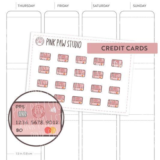 Mini Credit Cards - Bo