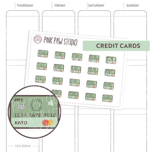 Mini Credit Cards - Kato