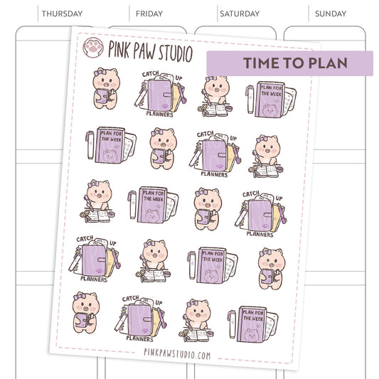 Time to Plan - Peggy