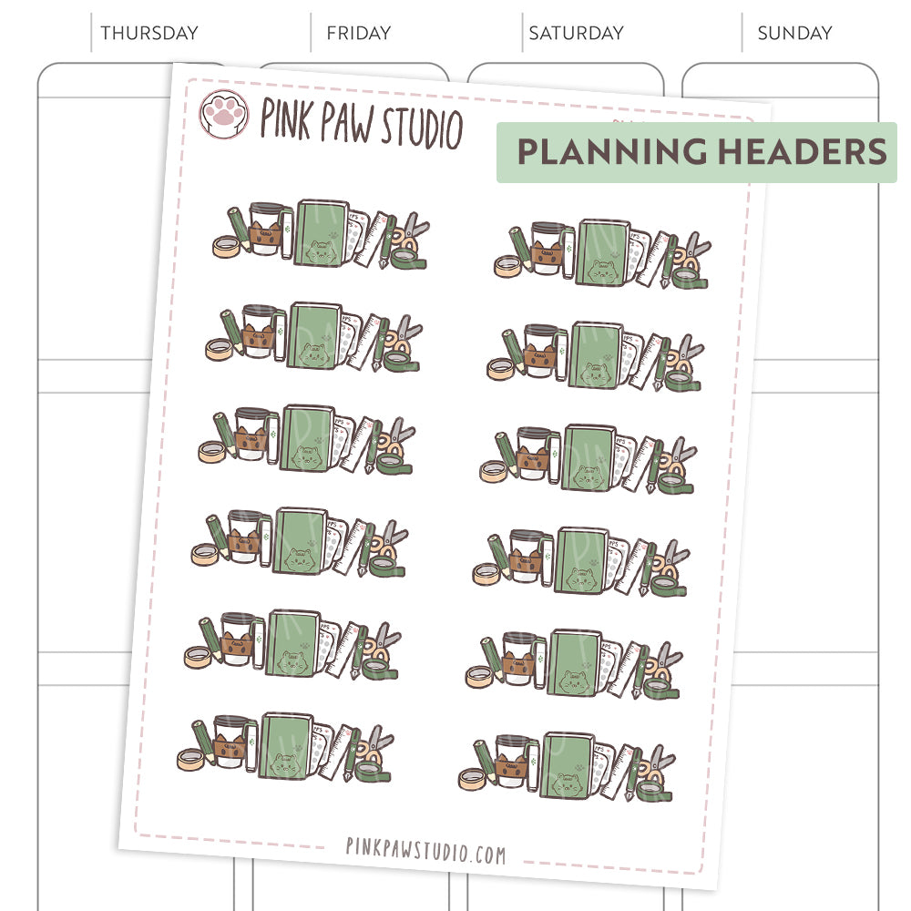 Planning Headers - Kato