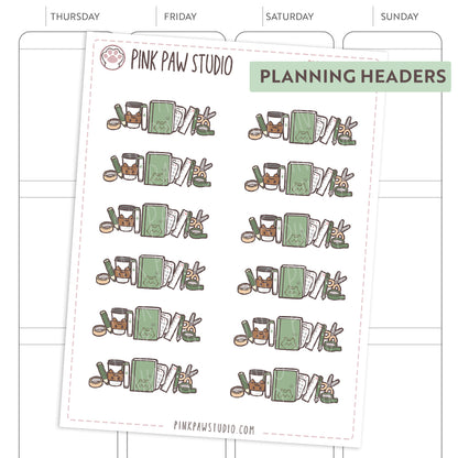 Planning Headers - Kato