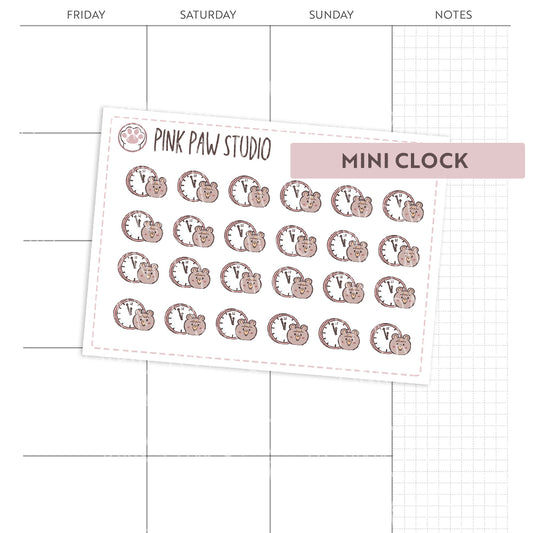 Mini clock Icon - Bo
