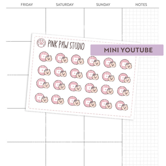 Mini Youtube Icon - Peggy