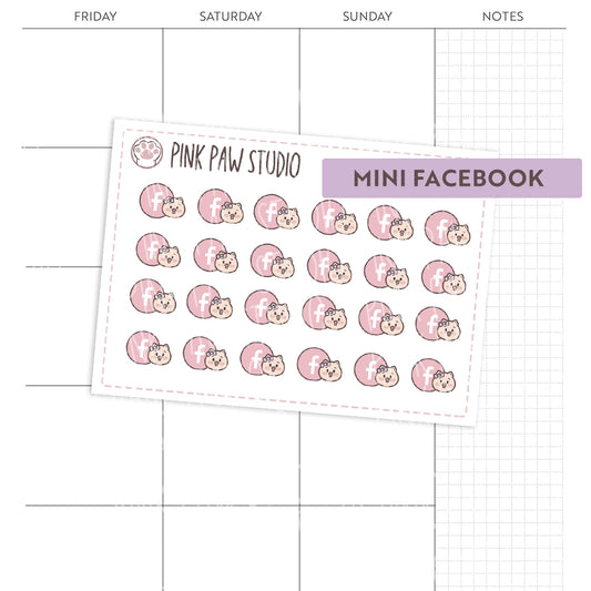 Mini Facebook Icon - Peggy