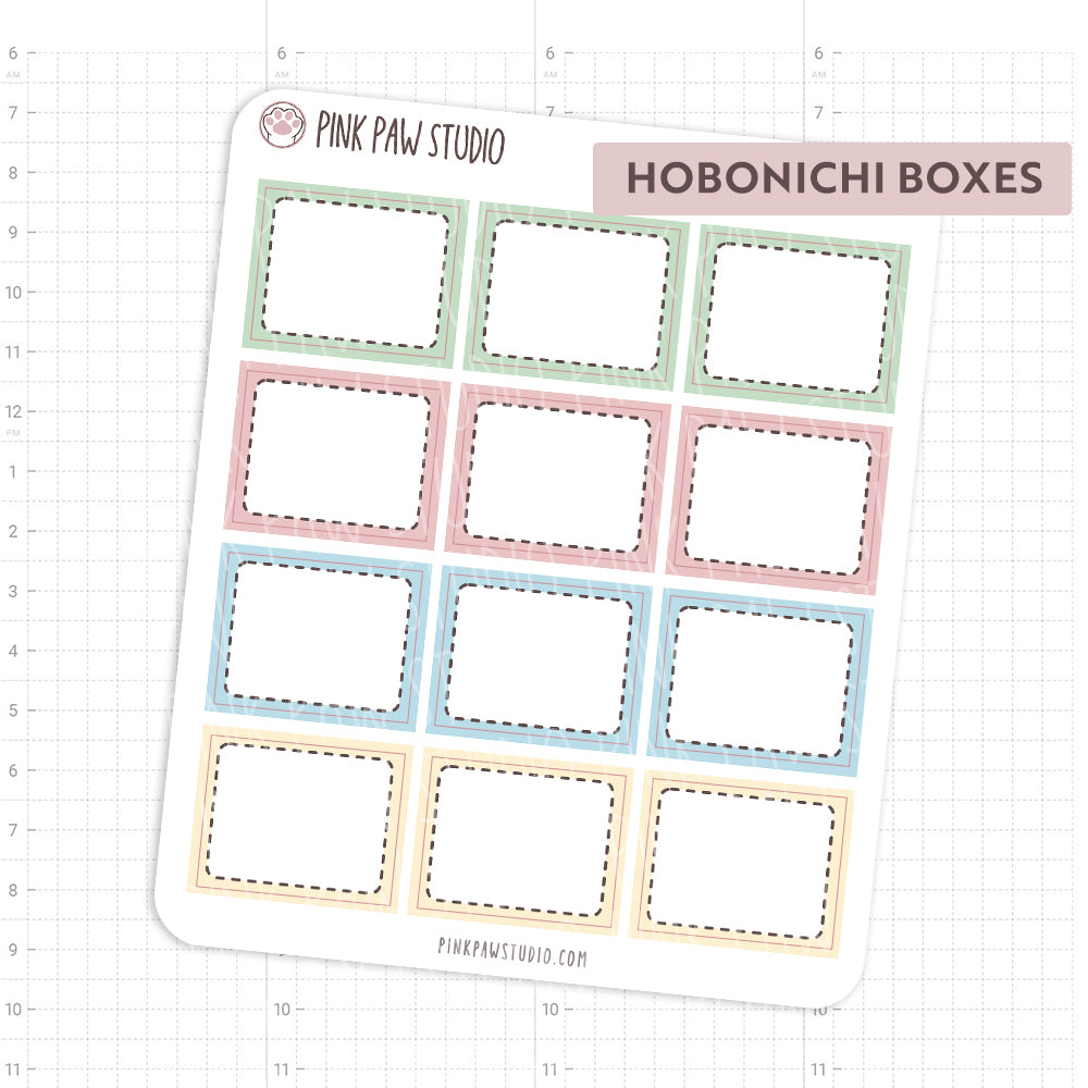 Hobonichi Cousin boxes - Sakura