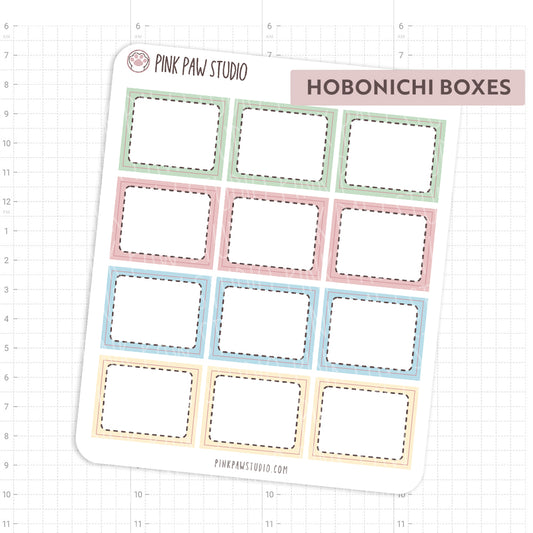 Hobonichi Cousin boxes - Sakura