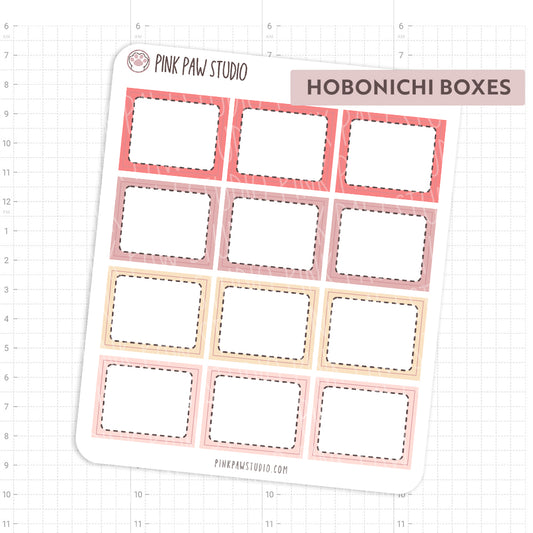 Hobonichi Cousin boxes - February
