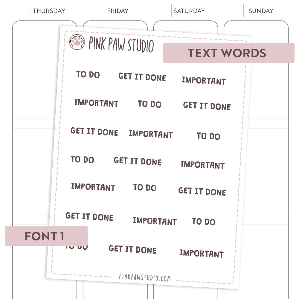 Text words: GET IT DONE