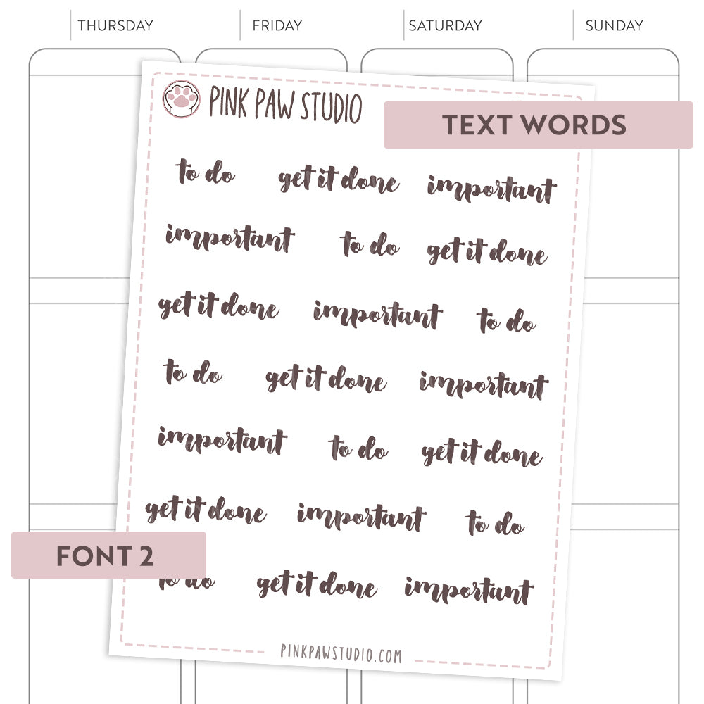 Text words: GET IT DONE