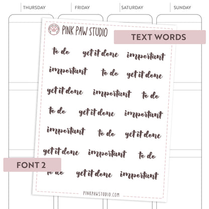 Text words: GET IT DONE