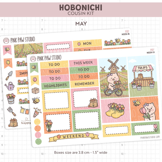 Hobonichi Cousin Kit - May