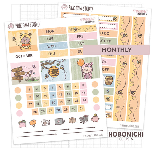 Hobonichi Cousin Monthly- My Favorite Day