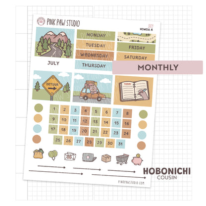 Hobonichi Cousin Monthly- July