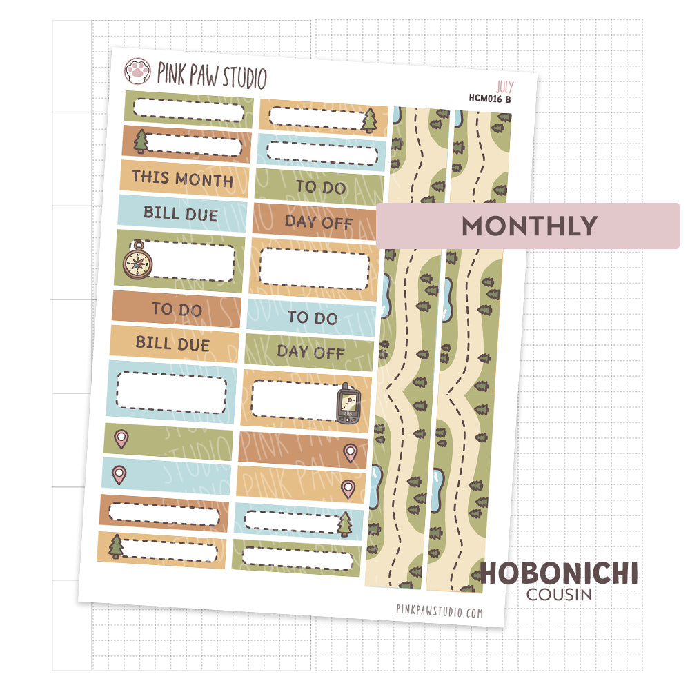 Hobonichi Cousin Monthly- July